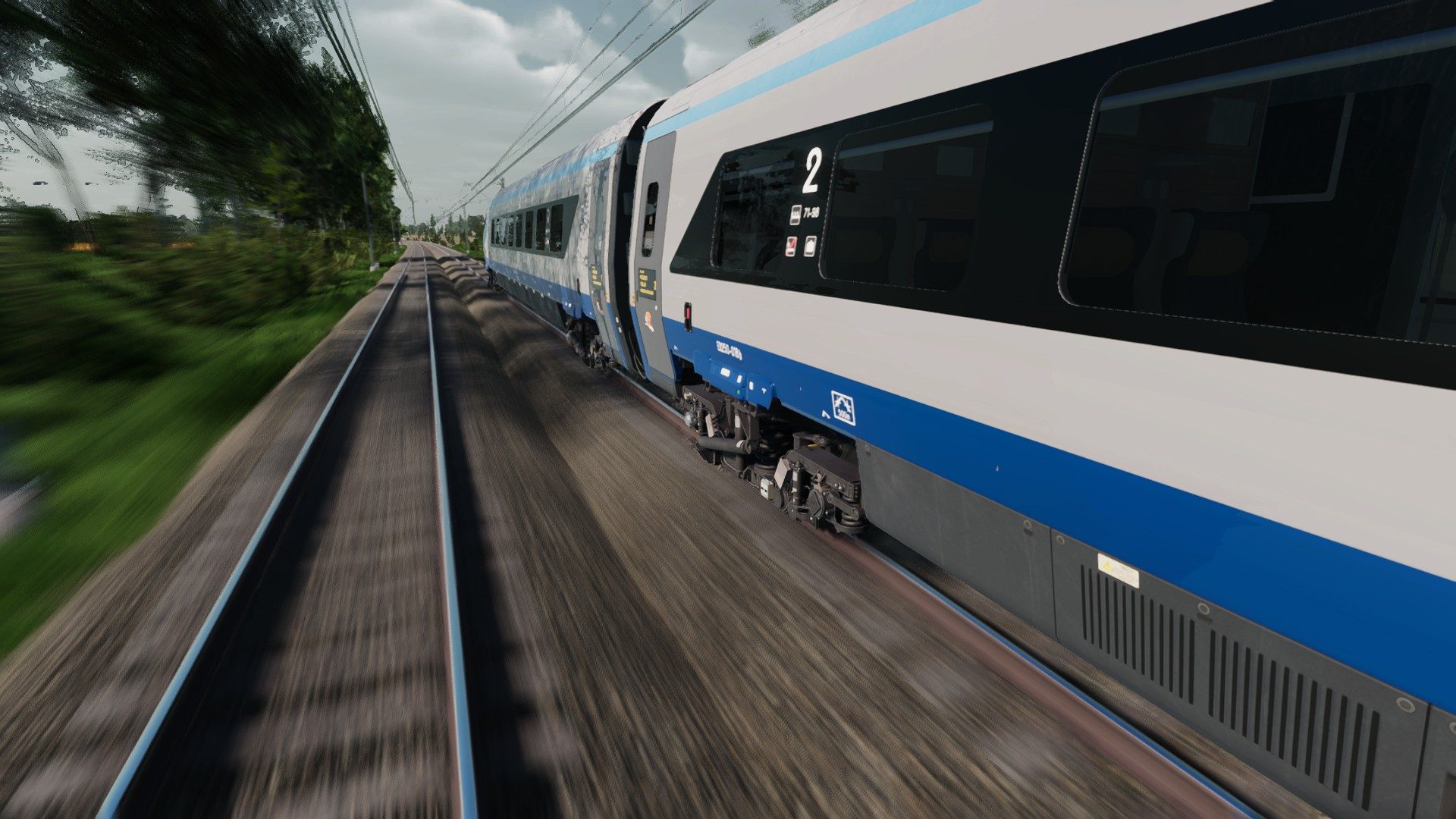 SimRail The Railway Simulator Podróż chlubą PKP PENDOLINO